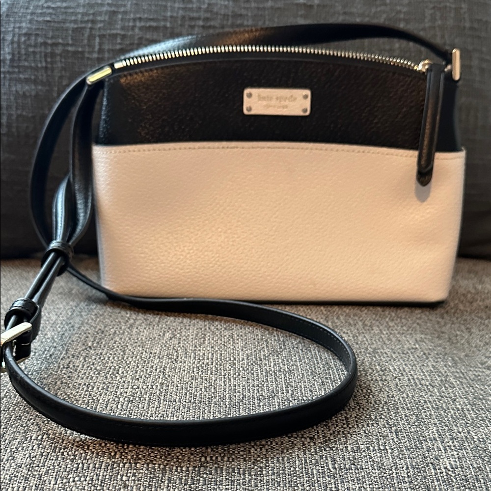 Kate Spade Two-Tone Black and White Crossbody Bag